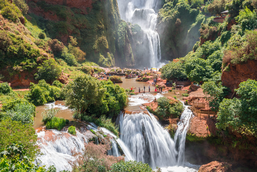 Ouzoud waterfall