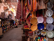 Souk in Marrakech