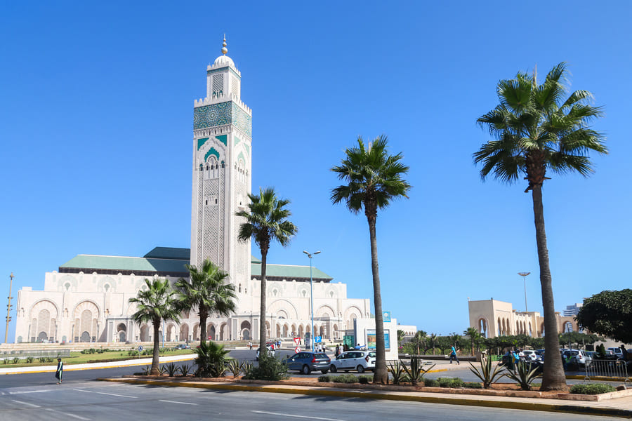 Hassani mosque in Casablanca