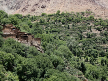 Village in the mountains